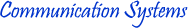 Communication Systems