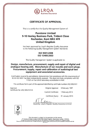 ISO 9001 & 13485