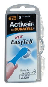 Activair Zinc Air (6 Pack)